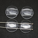 18mm Round cabochon beads Two holes coin dome shape, 4Pc