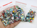 Czech glass beads mix fire polished round spacers 15 gram