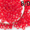 8/0 Toho seed beads Silver Lined Lt Siam Ruby red N 25 - 10g