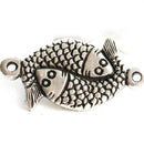 1pc Antique Silver fish connector pendant