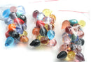 20pc Drop beads mix, Teardrop beads Second CHOICE, czech glass - 10x14mm