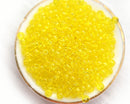 8/0 Toho seed beads, Transparent Lemon, N 12, yellow - 10g