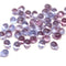 5x7mm Blue purple glass drops, czech teardrop beads - 50pc