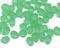5x7mm Frosted light green glass drops, seaglass czech teardrop beads, 50pc
