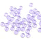 2x3mm Lilac rondelle tiny czech glass spacers, 50Pc