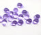 5x7mm Lilac purple teardrops czech glass beads, 20pc