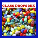 20g Glass drop beads mix czech teardrops
