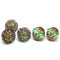 Czech glass antique green large fancy bicone beads for jewelry designs