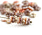 5mm Daisy flower beads MIX, Picasso beads, rustic czech glass - 50pc
