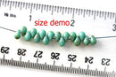 4x6mm Jade green teardrop beads 50Pc