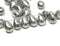 20pc Silver teardrop beads Antique Green czech glass - 6x9mm