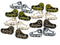 15x9mm White Gold shoe czech glass beads, Sneakers Sport Street wear shoes 15Pc