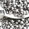 11/0 Toho seed beads, Frosted Antique Silver N 566 - 10g