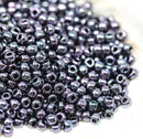 11/0 TOHO Seed beads, Metallic Amethyst GunMetal N 90 - 10g