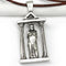 Antique silver Greek statue pendant