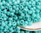 8/0 Toho seed beads, Opaque Turquoise N 55 - 10g