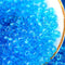 11/0 Toho Seed beads, Transparent Dark Aquamarine N 3B - 10g