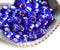 8/0 Toho seed beads, Silver Lined Sapphire blue, N 35 - 10g