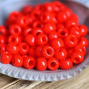 6/0 Toho seed beads, Opaque Sunset Orange, N 50 - 10g