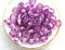 8/0 Toho seed beads, Silver Lined Lt Grape N 2219 purple - 10g