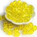 6/0 Toho seed beads, Transparent Lemon N 12, yellow - 10g