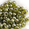 6/0 Toho seed beads, Gold Lustered Green Tea, N 457 - 6g