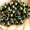6/0 Toho seed beads, Gold Lustered Dark Chocolate Bronze N 422 - 10g