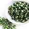 6/0 Toho seed beads, Gold Lustered Fern N 333, olive green - 10g