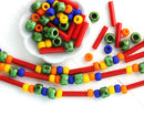 Bright seed beads Mix Spicy colors - MayaHoney Special TOHO beads mix - 10g