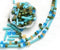 10g Turquoise Seed Beads Mix - Amazon River - MayaHoney Special Mix, TOHO